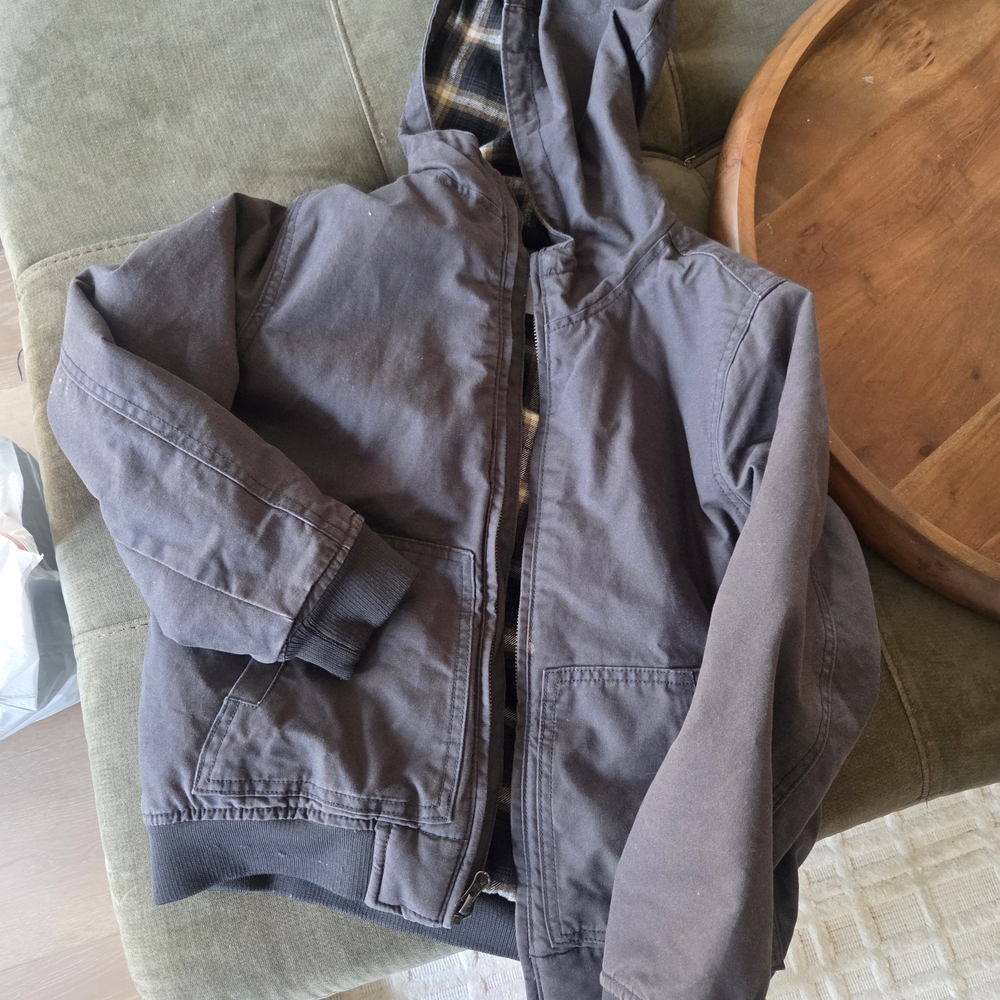 Old Navy Kids Lined Hooded Jacket 10-12